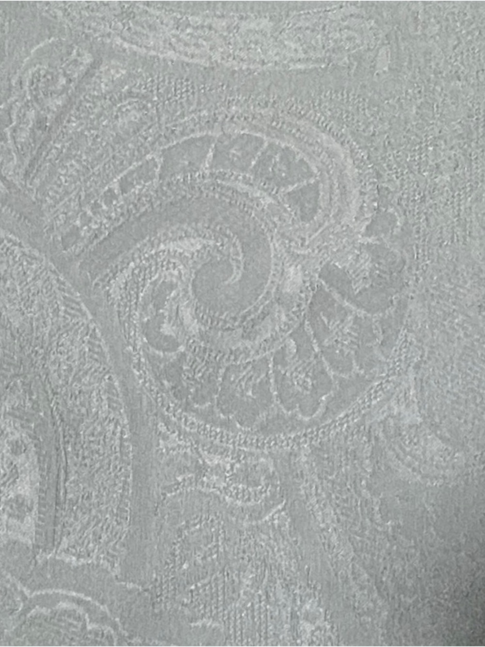 NWT Ralph Lauren Sage Thoroughbred Paisley 70” Round Tablecloth & 2 Napkins - Picture 5 of 10